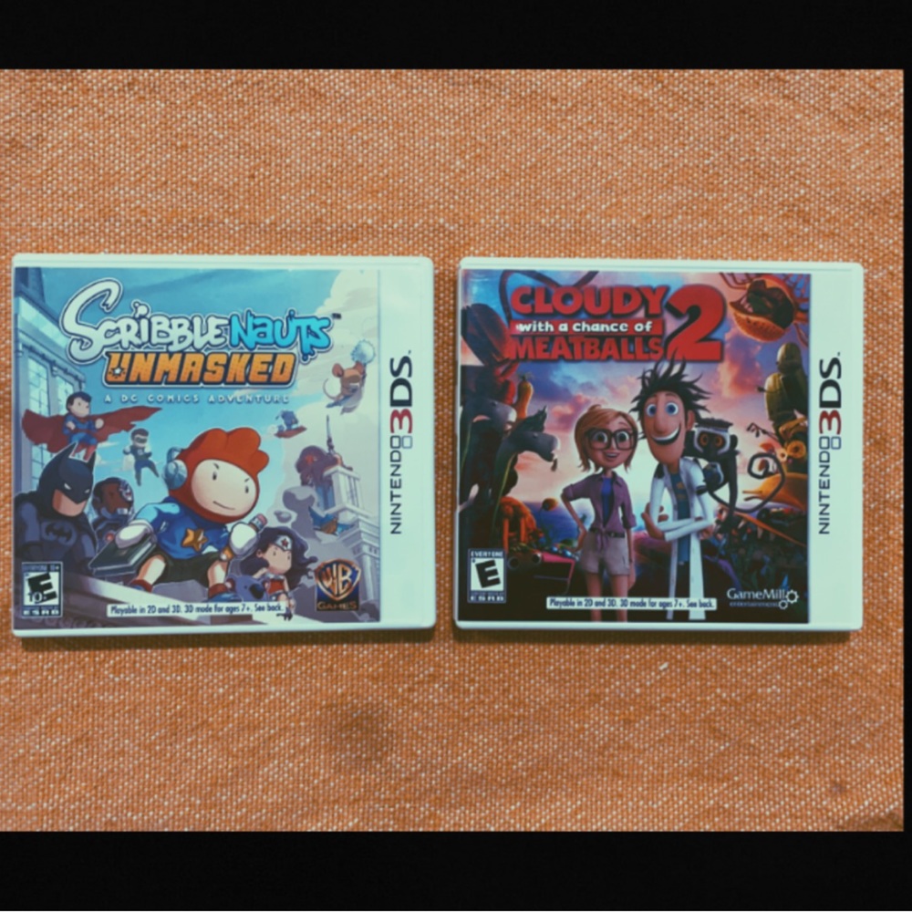 Kids Nintendo 3DS game bundle